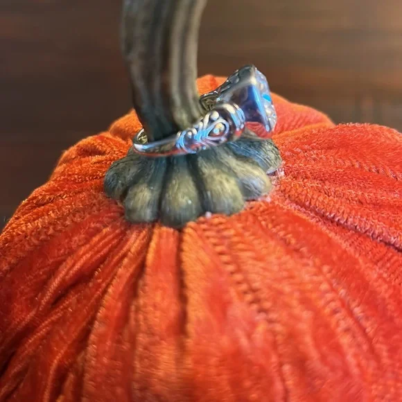 Jai by John Hardy White Topaz Sterling Silver With 14k Size 7 - Picture 3 of 5